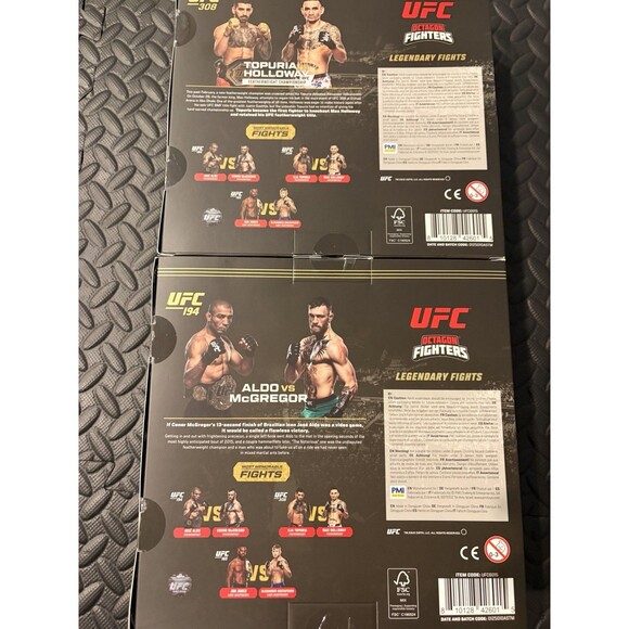 New UFC Octagon Fighters "Legendary Fights" Two Pack UFC MMA Lot of 2 Figures - Picture 4 of 6